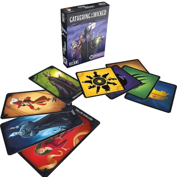 Disney Gathering Of The Wicked Card Game - Picture 1 of 2